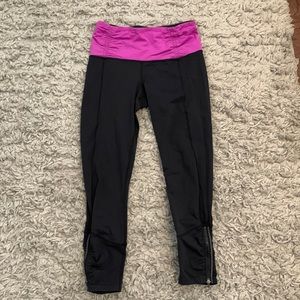 Lululemon Workout Cropped Leggings
